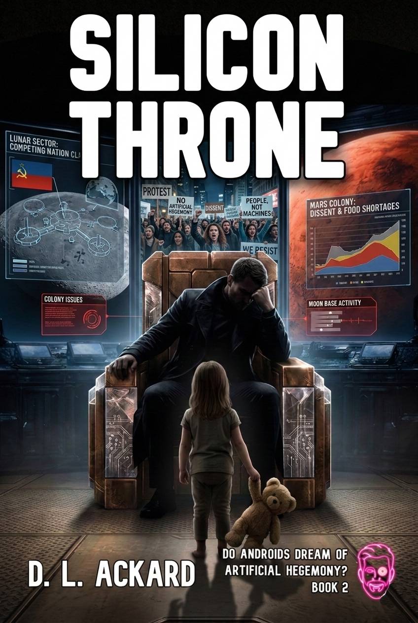 Silicon Throne by D. L. Ackard - Science Fiction Book 2